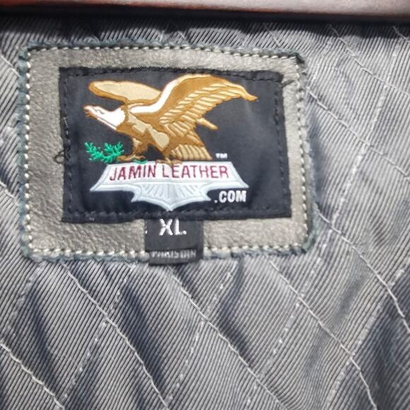 JAMIN LEATHER WOMANS MOTORCYCLE JACKET - Picture 9 of 12